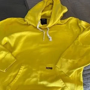 Bright yellow mens hoodie cheap